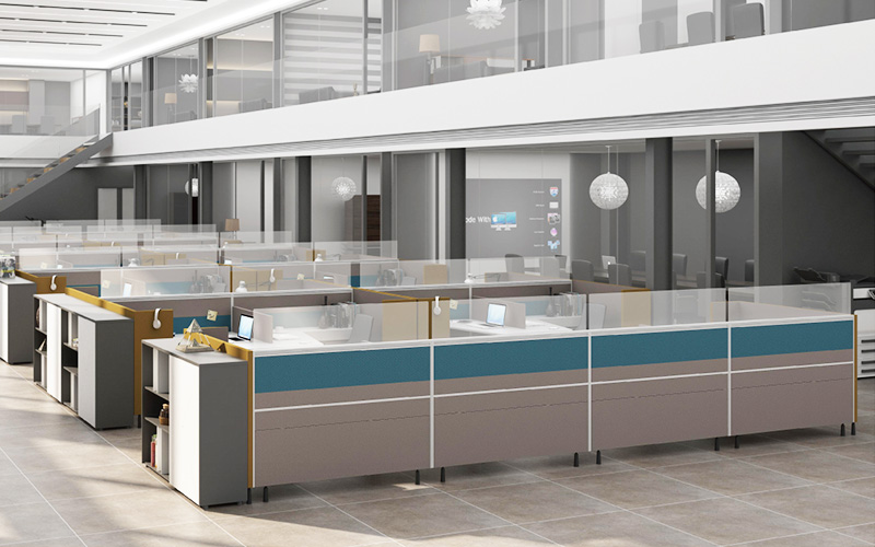 四人屏風(fēng)辦公卡位 四人屏風(fēng)辦公卡位