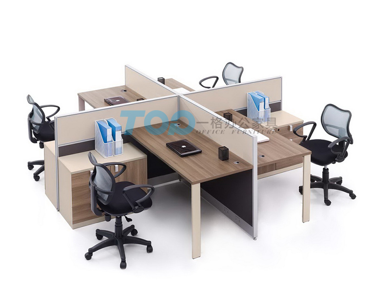 四人位辦公卡位,四人位屏風辦公卡位,屏風卡位