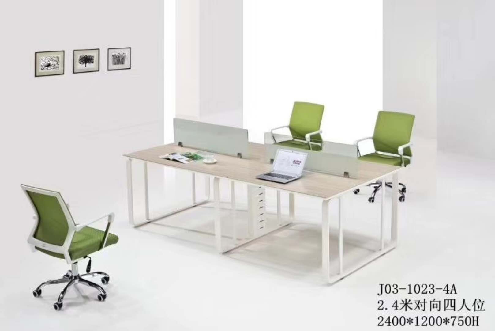 對向四人位辦公桌 對向四人位辦公桌