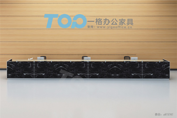 前臺接待臺 高檔公司前臺 簡約時尚吧臺收銀臺 定做2.jpg