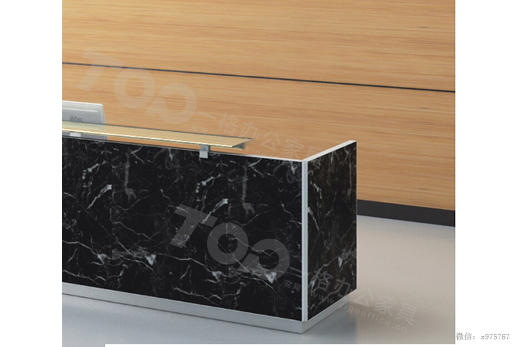 前臺接待臺 高檔公司前臺 簡約時尚吧臺收銀臺 定做4.jpg