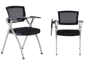 折疊培訓椅帶有寫字板